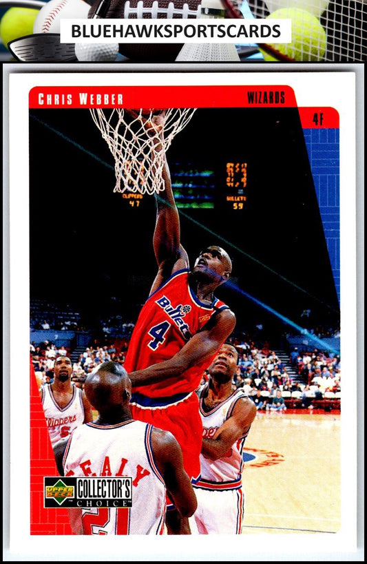1997-98 Collector's Choice #155 Chris Webber