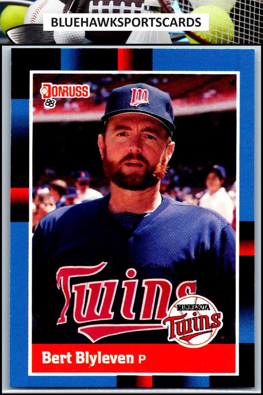 1988 Donruss #71b Bert Blyleven
