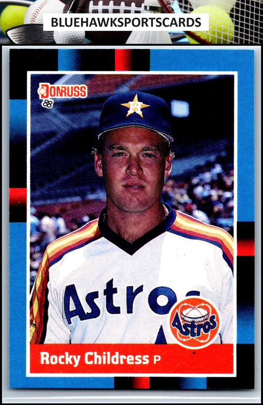 1988 Donruss #554b Rocky Childress