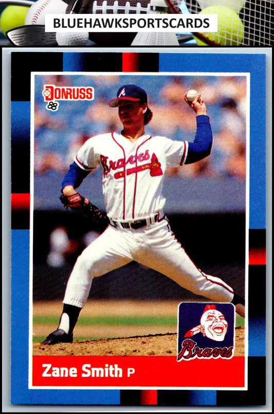 1988 Donruss #167b Zane Smith