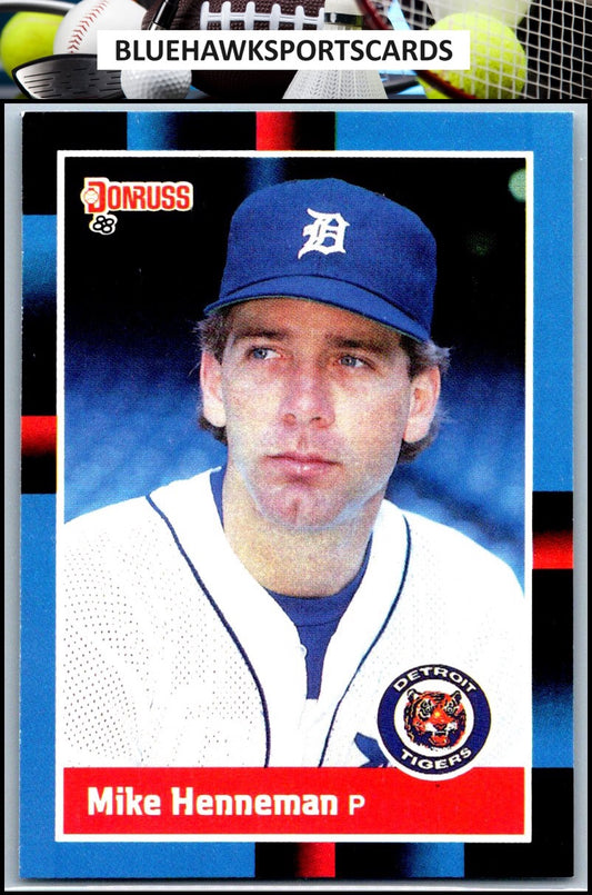 1988 Donruss #420b Mike Henneman