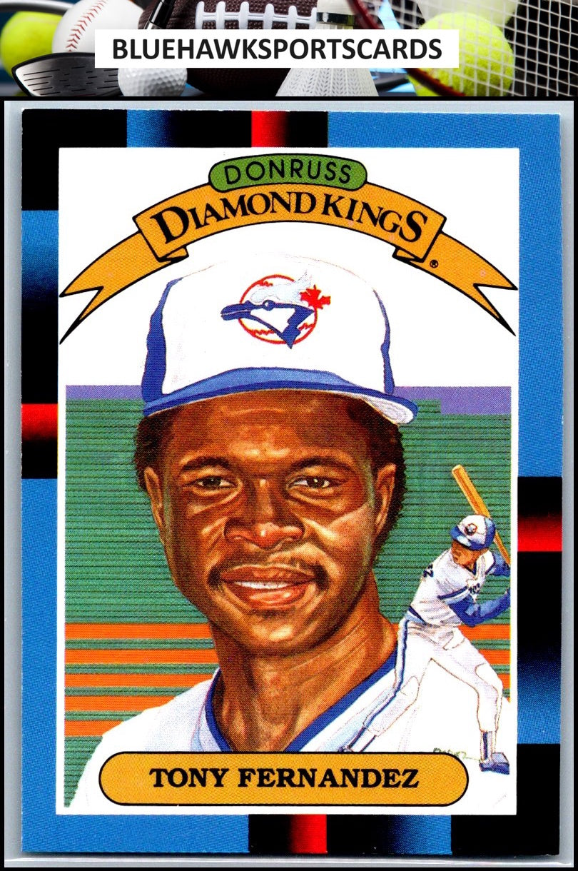1988 Donruss #12b Tony Fernandez