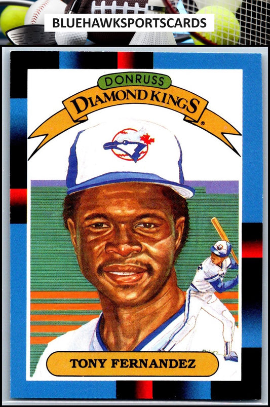 1988 Donruss #12b Tony Fernandez