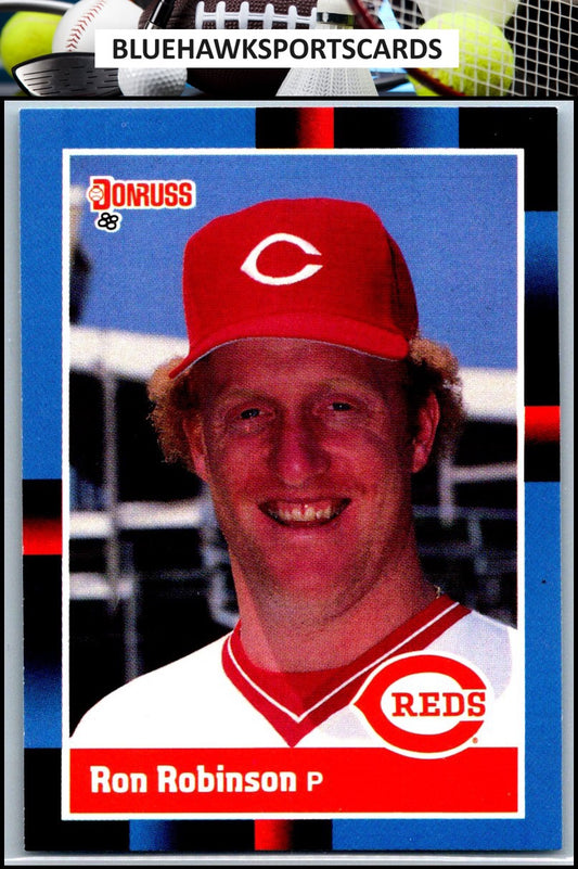 1988 Donruss #166c Ron Robinson