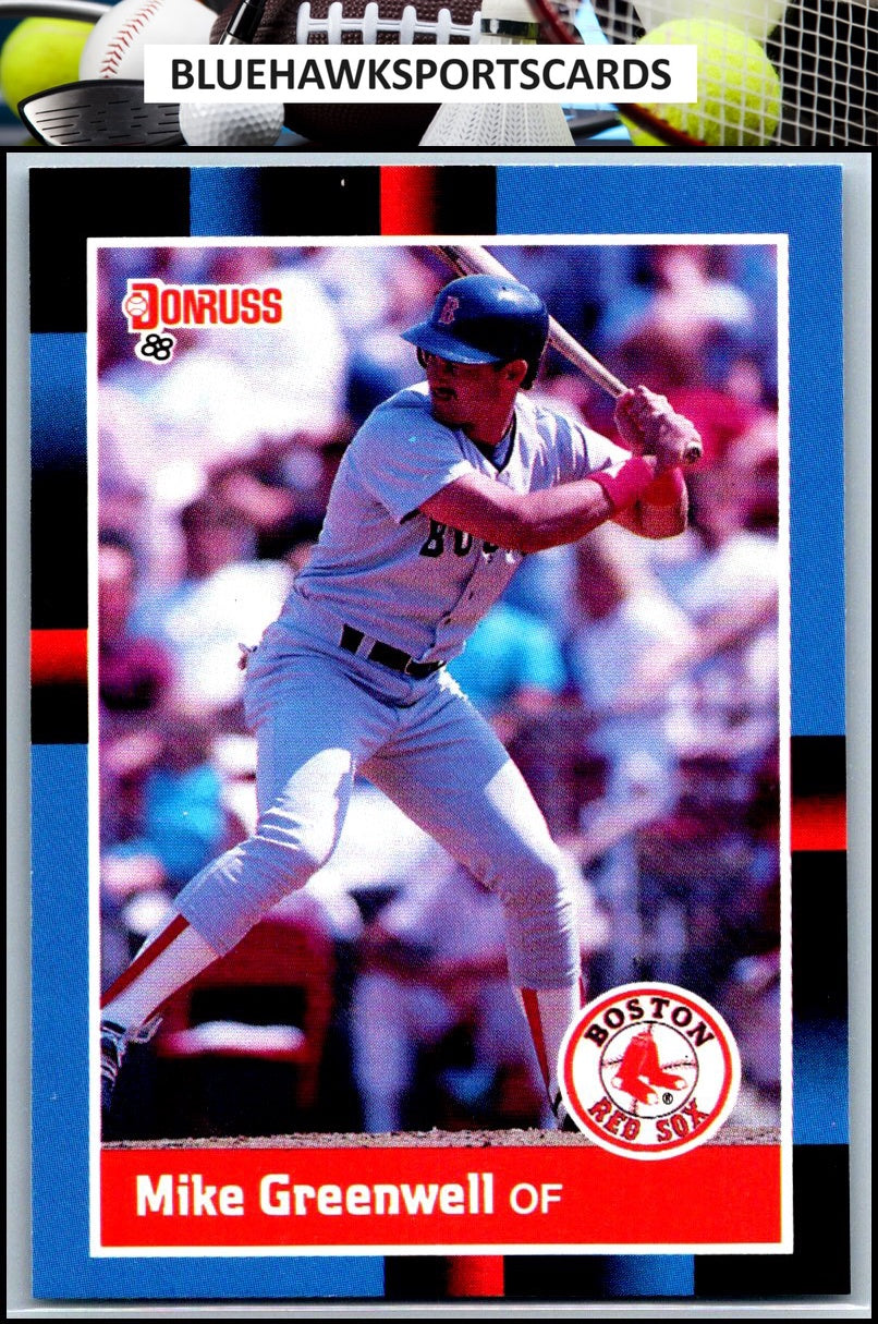 1988 Donruss #339 Mike Greenwell