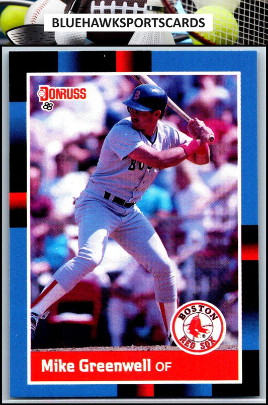1988 Donruss #339 Mike Greenwell