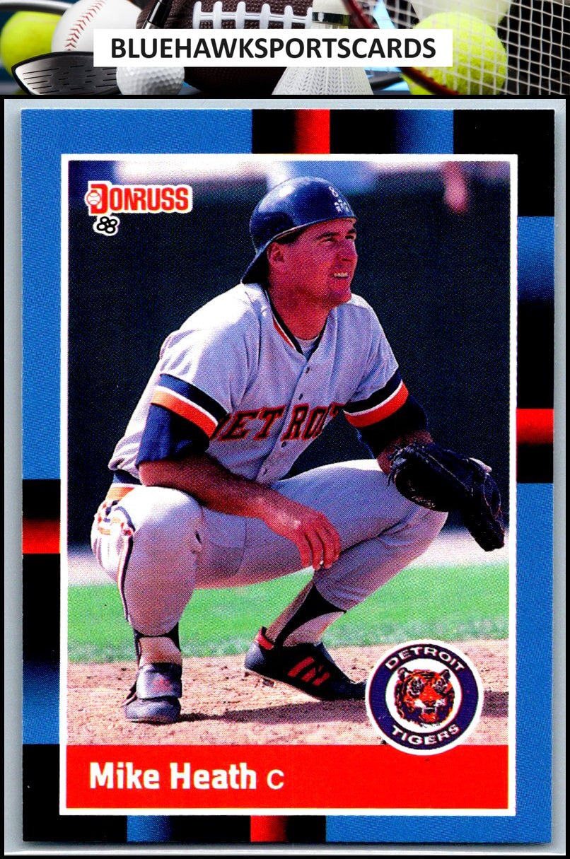 1988 Donruss #338 Mike Heath
