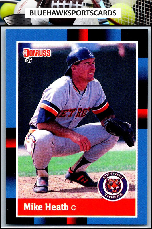 1988 Donruss #338 Mike Heath