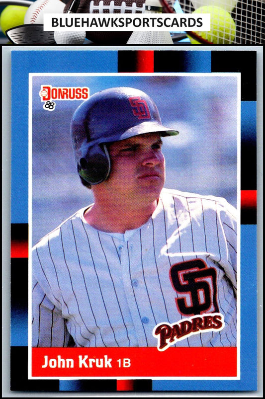 1988 Donruss #205c John Kruk