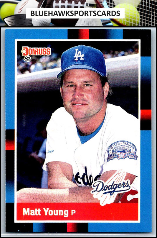 1988 Donruss #423c Matt Young