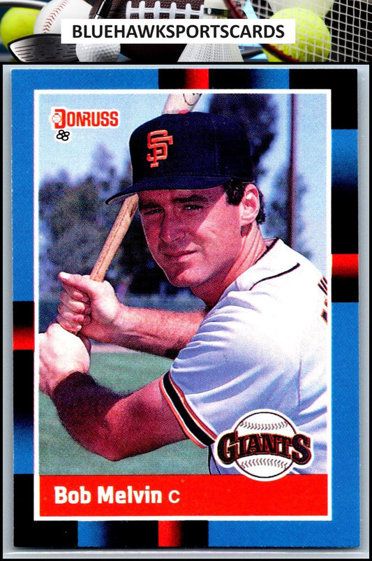 1988 Donruss #638c Bob Melvin
