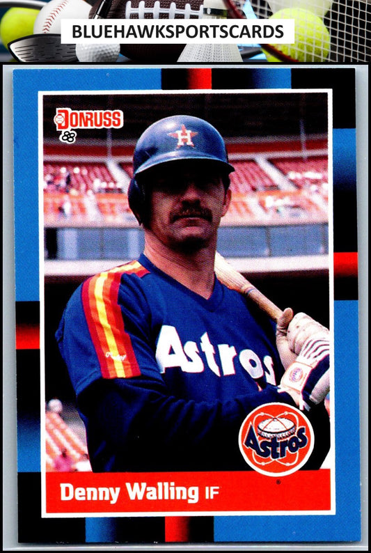 1988 Donruss #384c Denny Walling