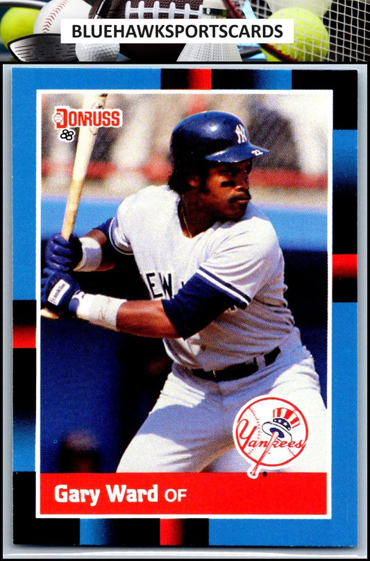 1988 Donruss #251c Gary Ward