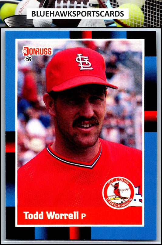 1988 Donruss #386c Todd Worrell
