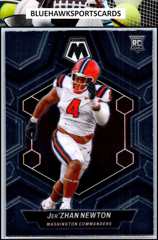2024 Panini Mosaic #336 Jer'Zhan Newton
