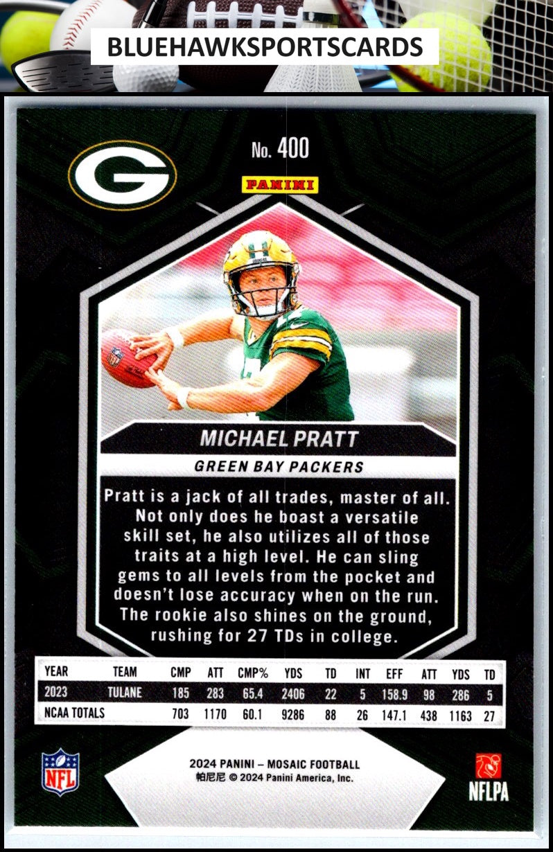 2024 Panini Mosaic #400 Michael Pratt