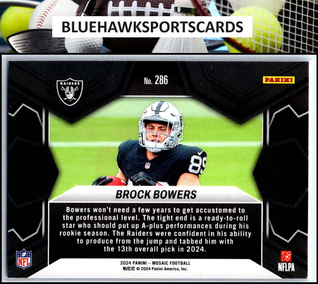 2024 Panini Mosaic #286 Brock Bowers