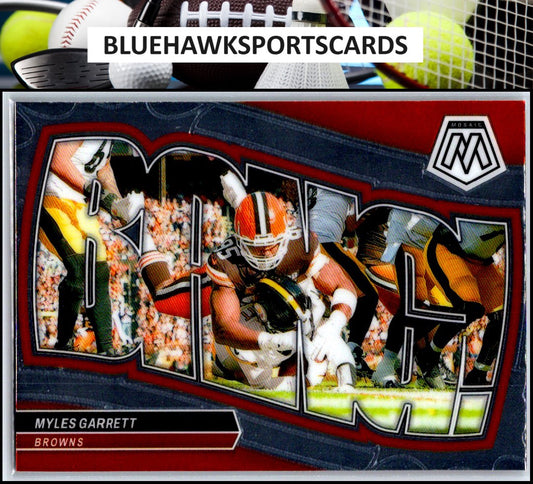 2024 Panini Mosaic #1 Myles Garrett Bang!