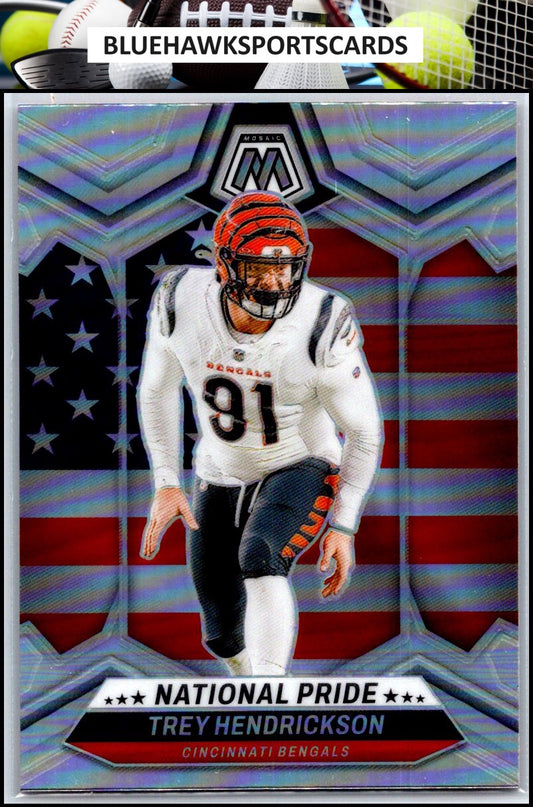 2024 Panini Mosaic #267 Trey Hendrickson Silver