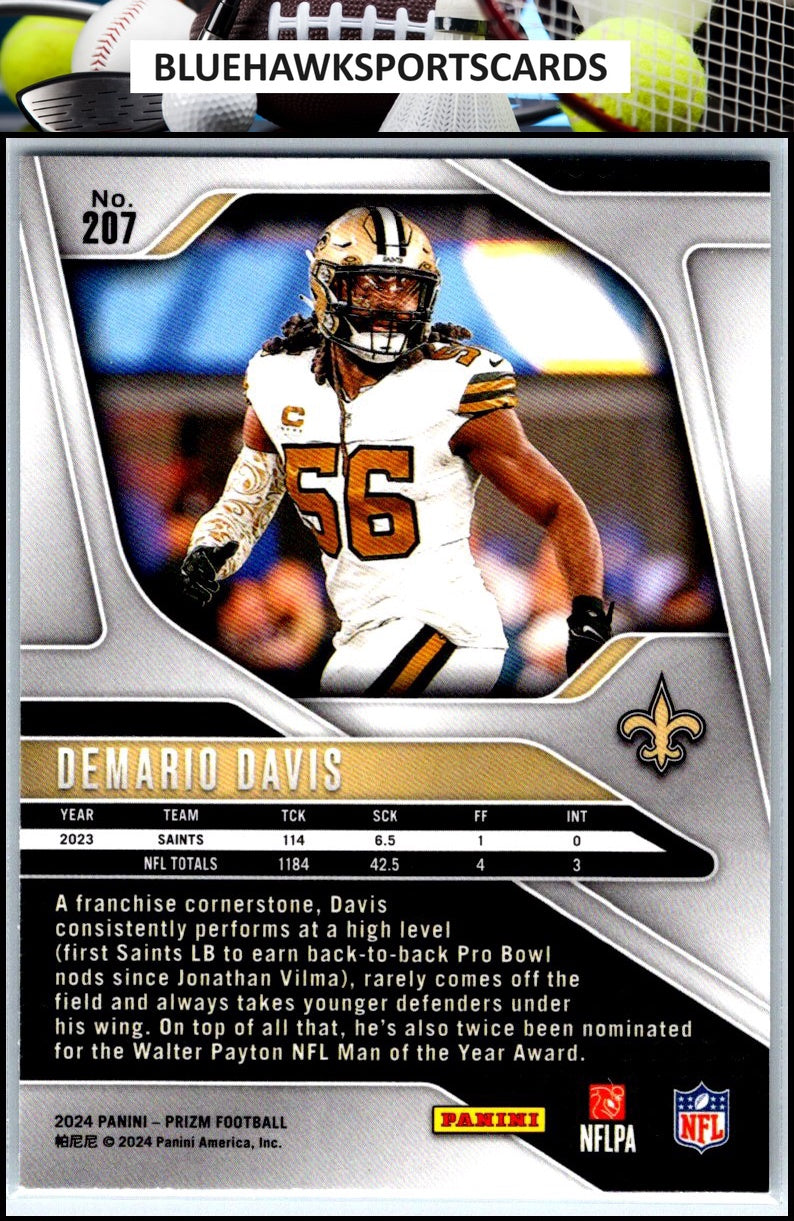 2024 Panini Prizm #207 Demario Davis