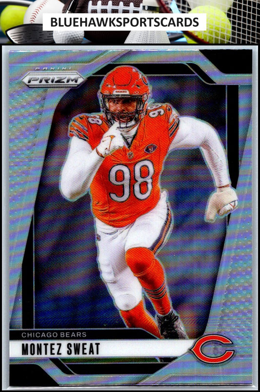 2024 Panini Prizm #50 Montez Sweat Silver