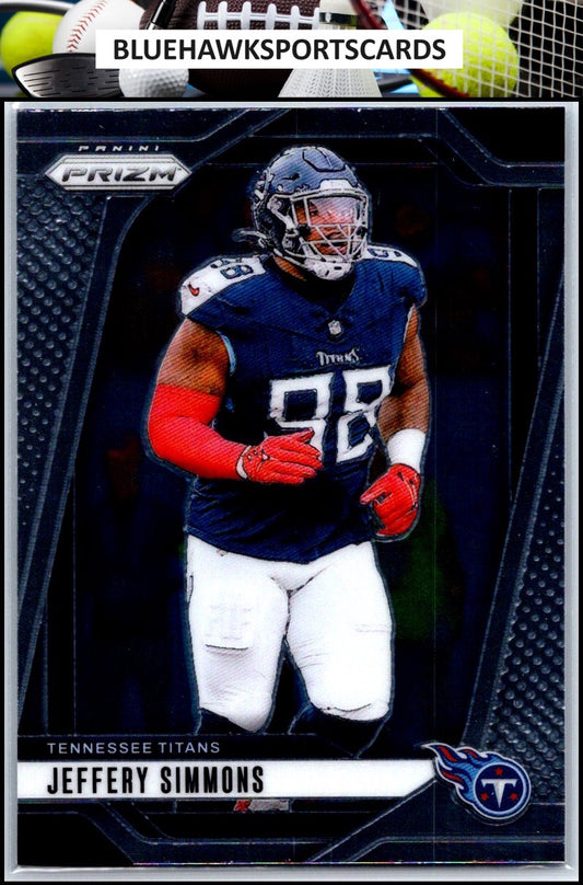 2024 Panini Prizm #282 Jeffery Simmons