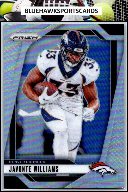 2024 Panini Prizm #84 Javonte Williams Silver