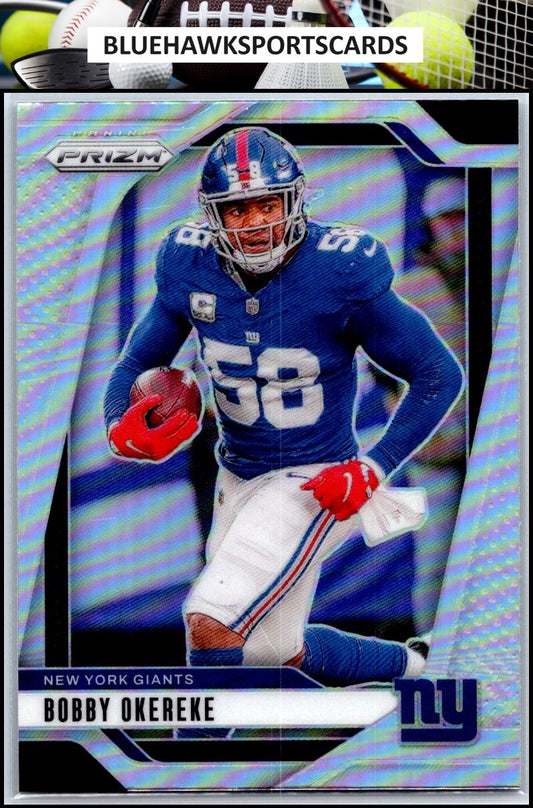 2024 Panini Prizm #216 Bobby Okereke Silver