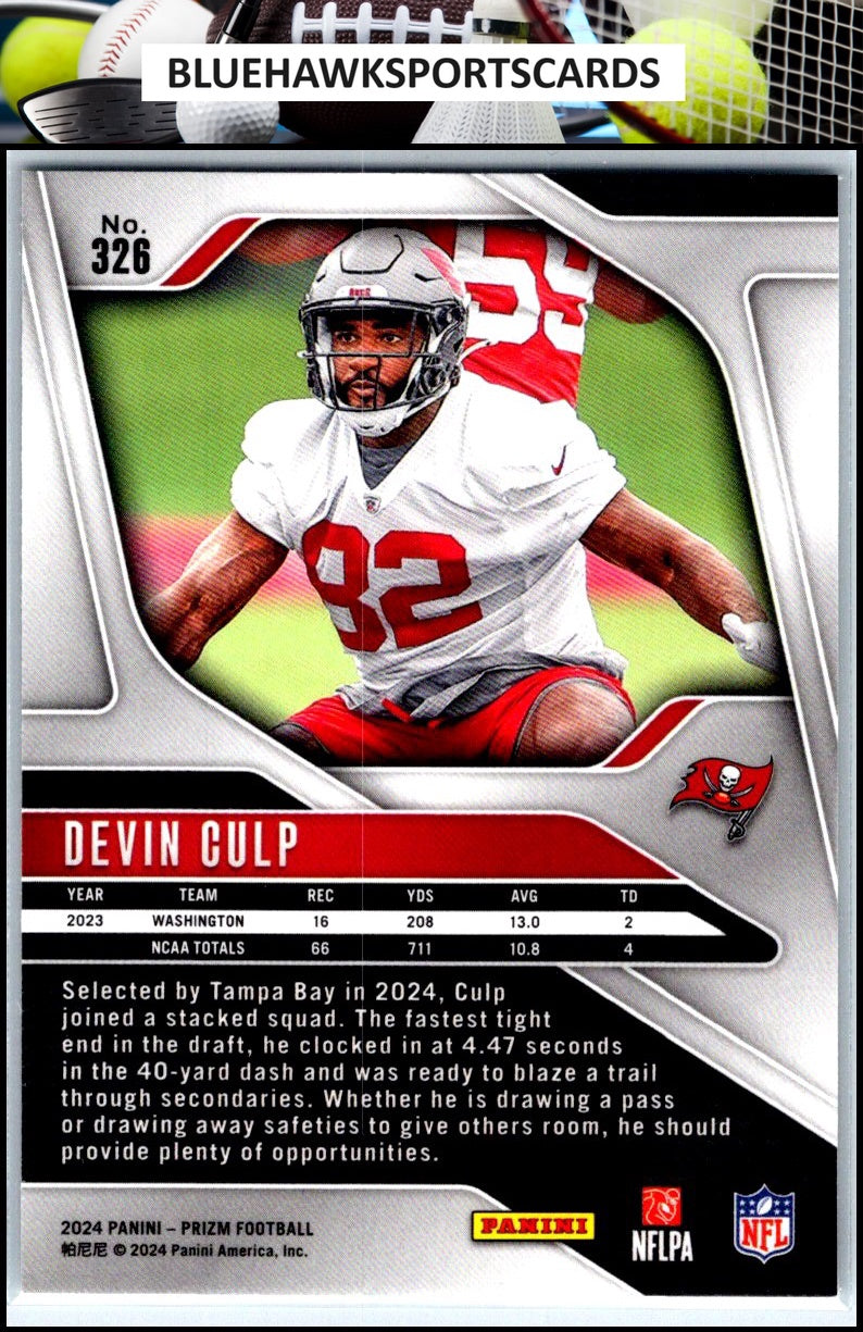 2024 Panini Prizm #326 Devin Culp
