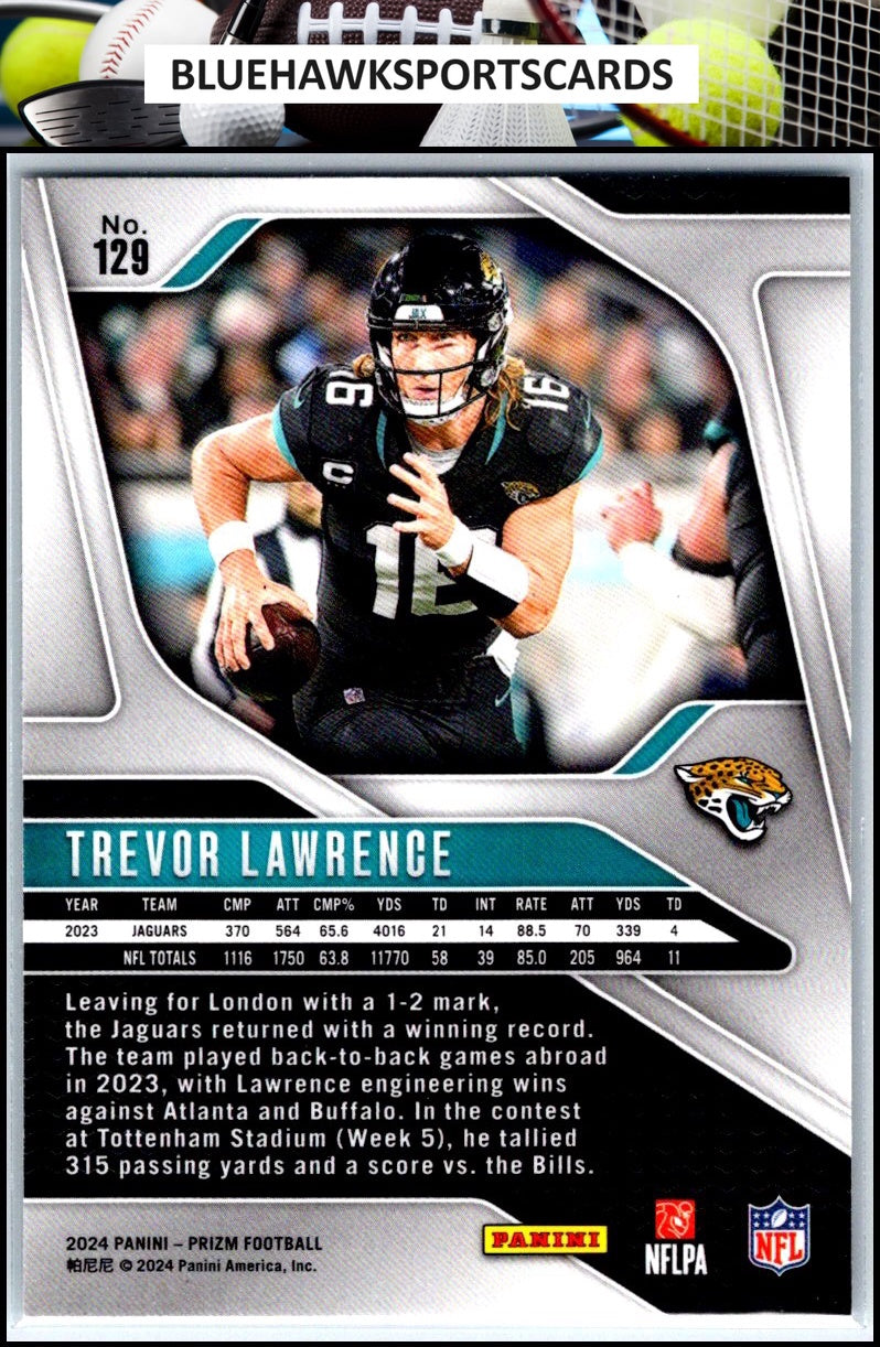 2024 Panini Prizm #129 Trevor Lawrence