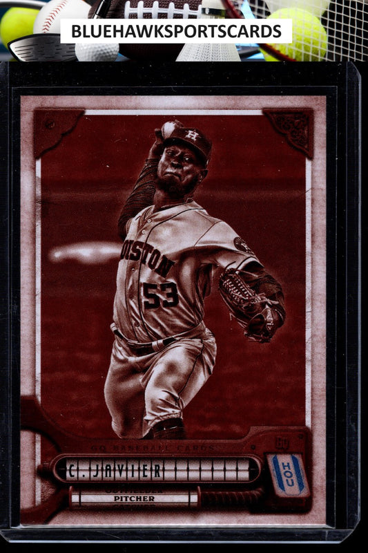 2022 Topps Gypsy Queen #16 Cristian Javier Sepia #/99
