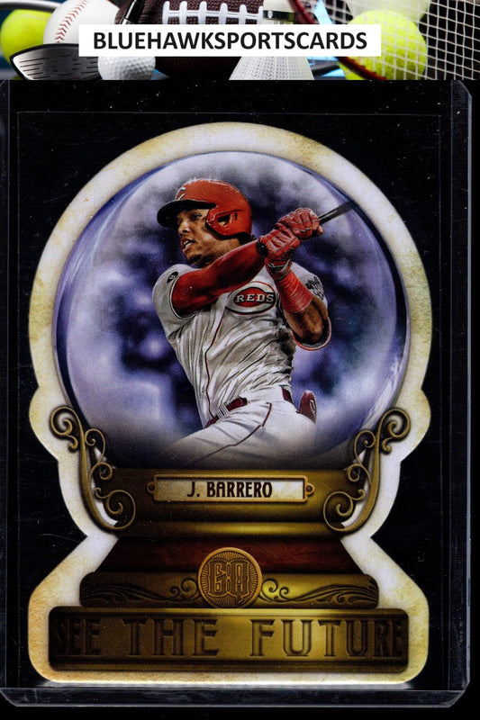 2022 Topps Gypsy Queen #CG-19 Jose Barrero Crystal Gazing Die Cut