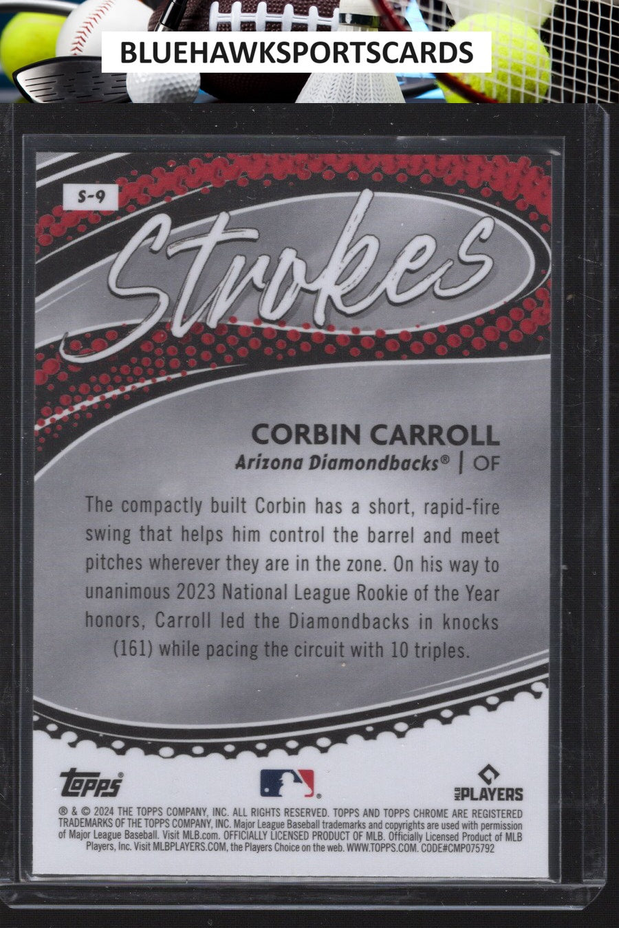 2024 Topps Chrome #S-9 Corbin Carroll Strokes