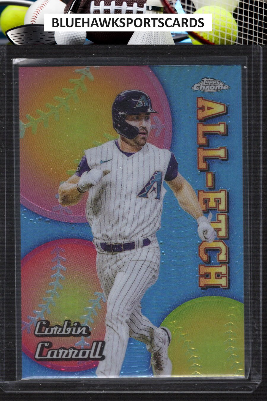 2024 Topps Chrome #CAE-15 Corbin Carroll Chrome All-Etch