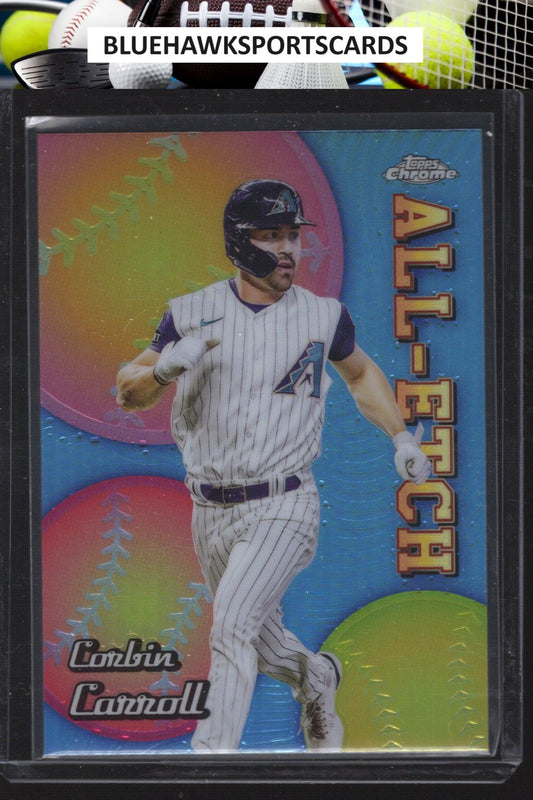 2024 Topps Chrome #CAE-15 Corbin Carroll Chrome All-Etch