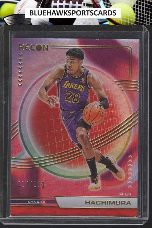 2022-23 Panini Recon #67 Rui Hachimura Holo Red #/199