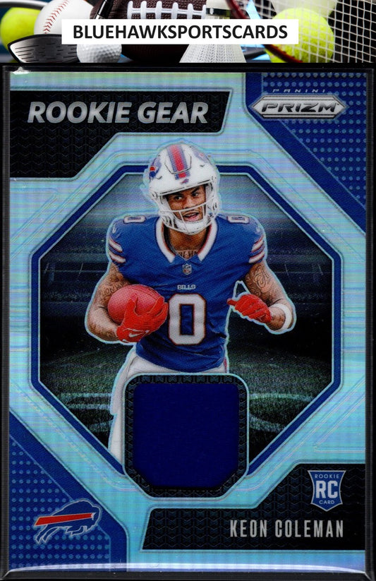 2024 Panini Prizm #RG-KCN Keon Coleman Rookie Gear