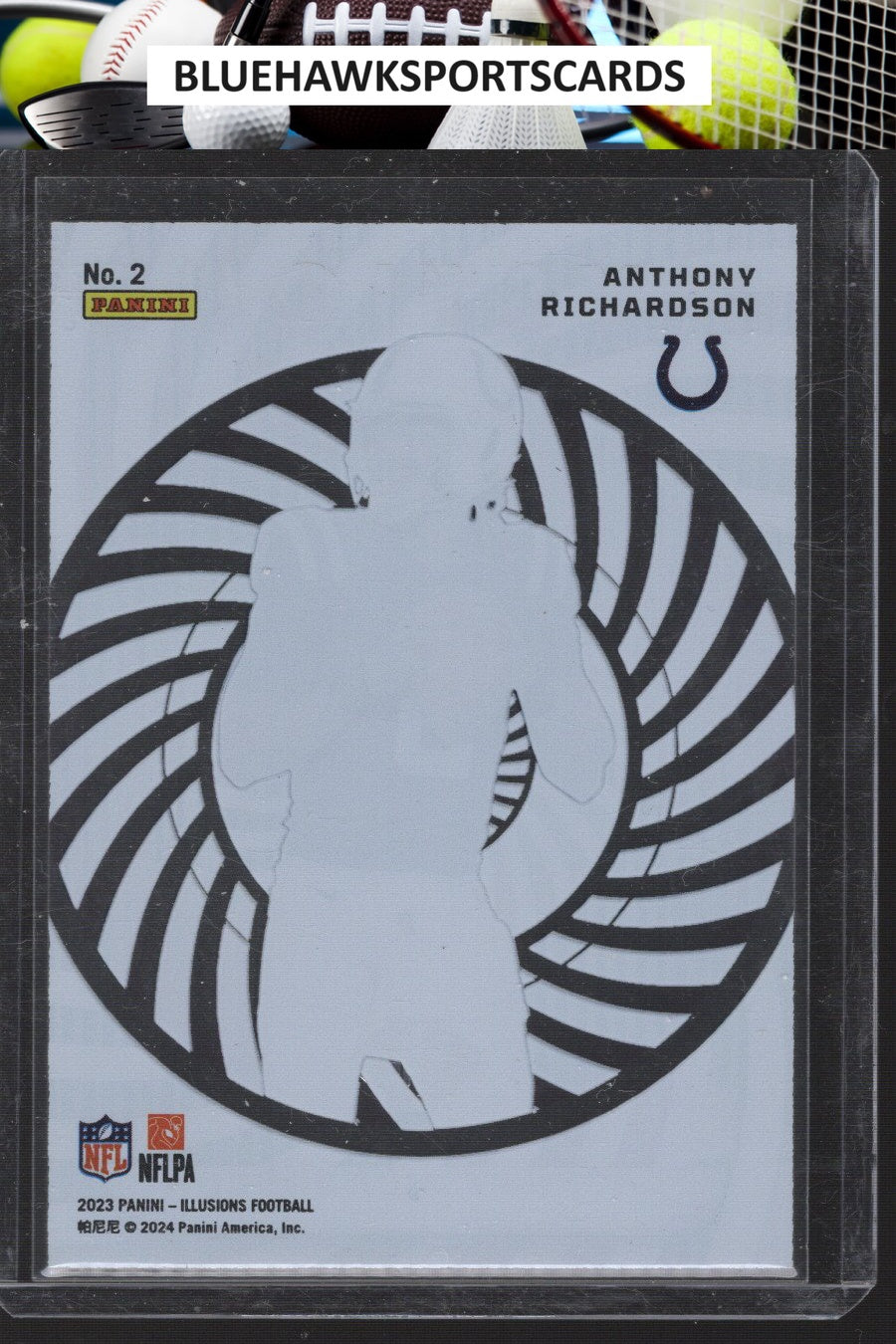2023 Panini Illusions #2 Anthony Richardson Mystique