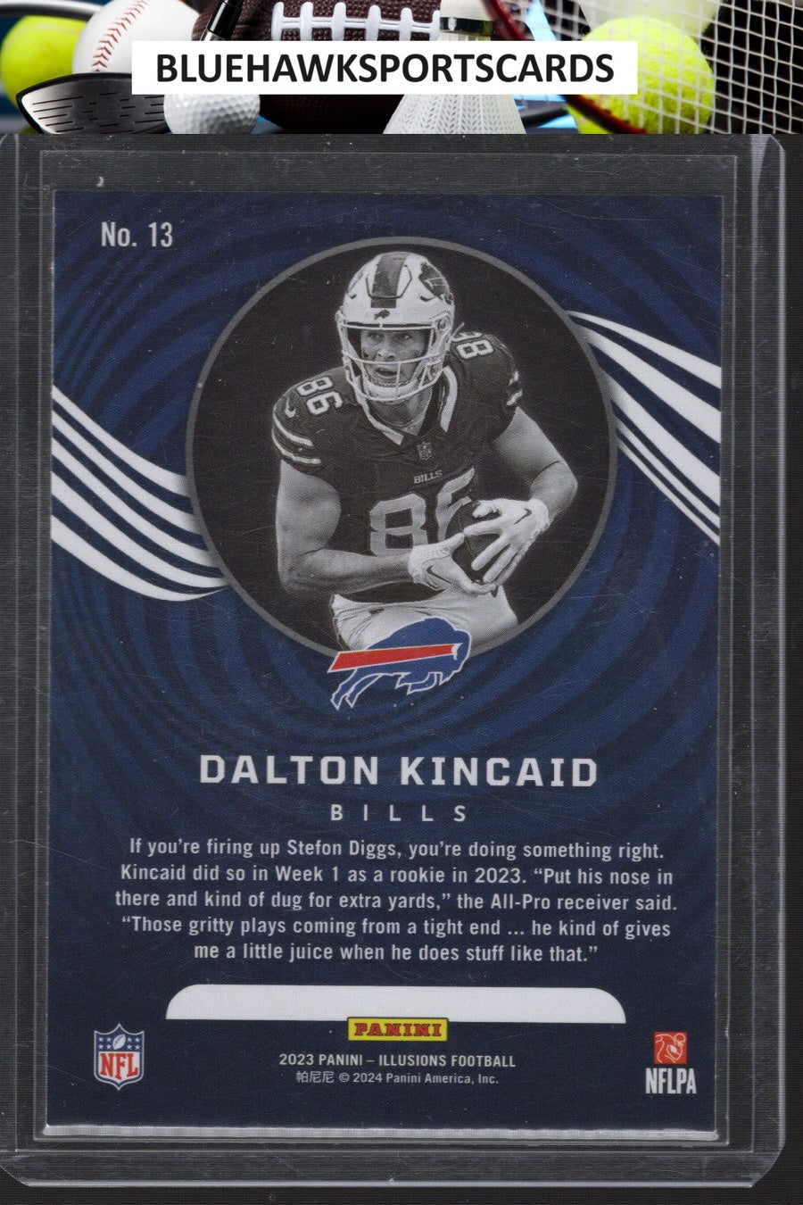 2023 Panini Illusions #13 Dalton Kincaid Retail