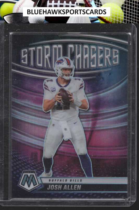 2022 Panini Mosaic #SC-3 Josh Allen Storm Chasers