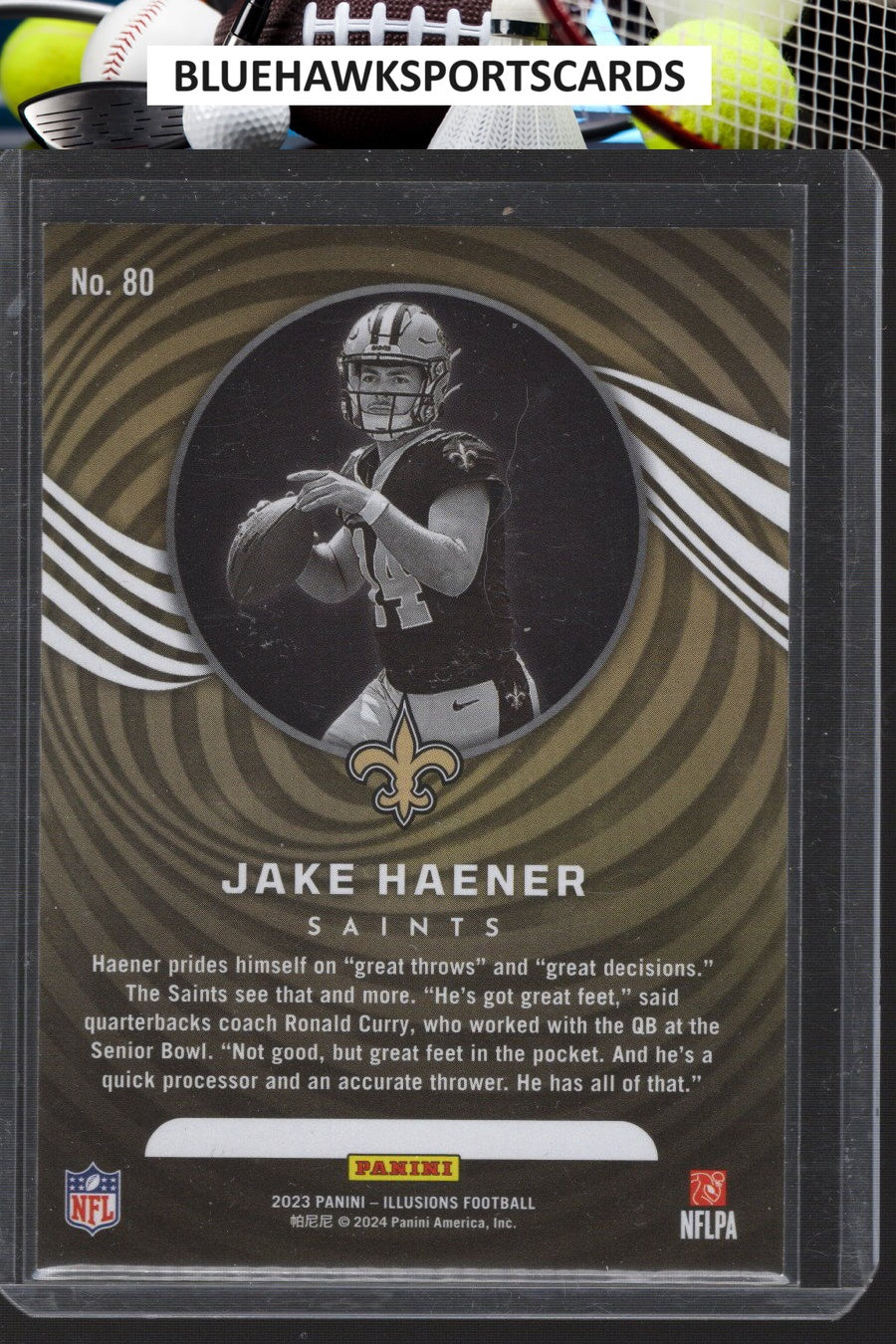 2023 Panini Illusions #80 Jake Haener Retail