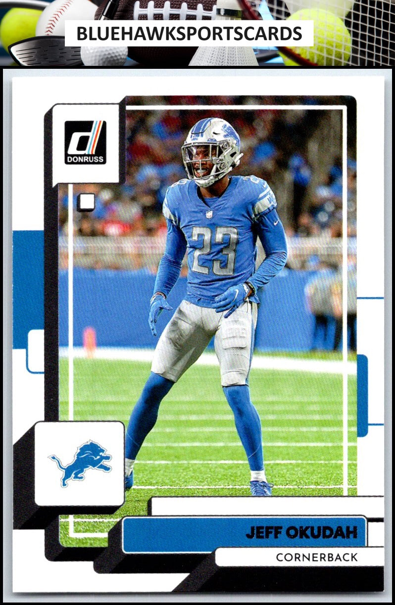 2022 Donruss #92 Jeff Okudah
