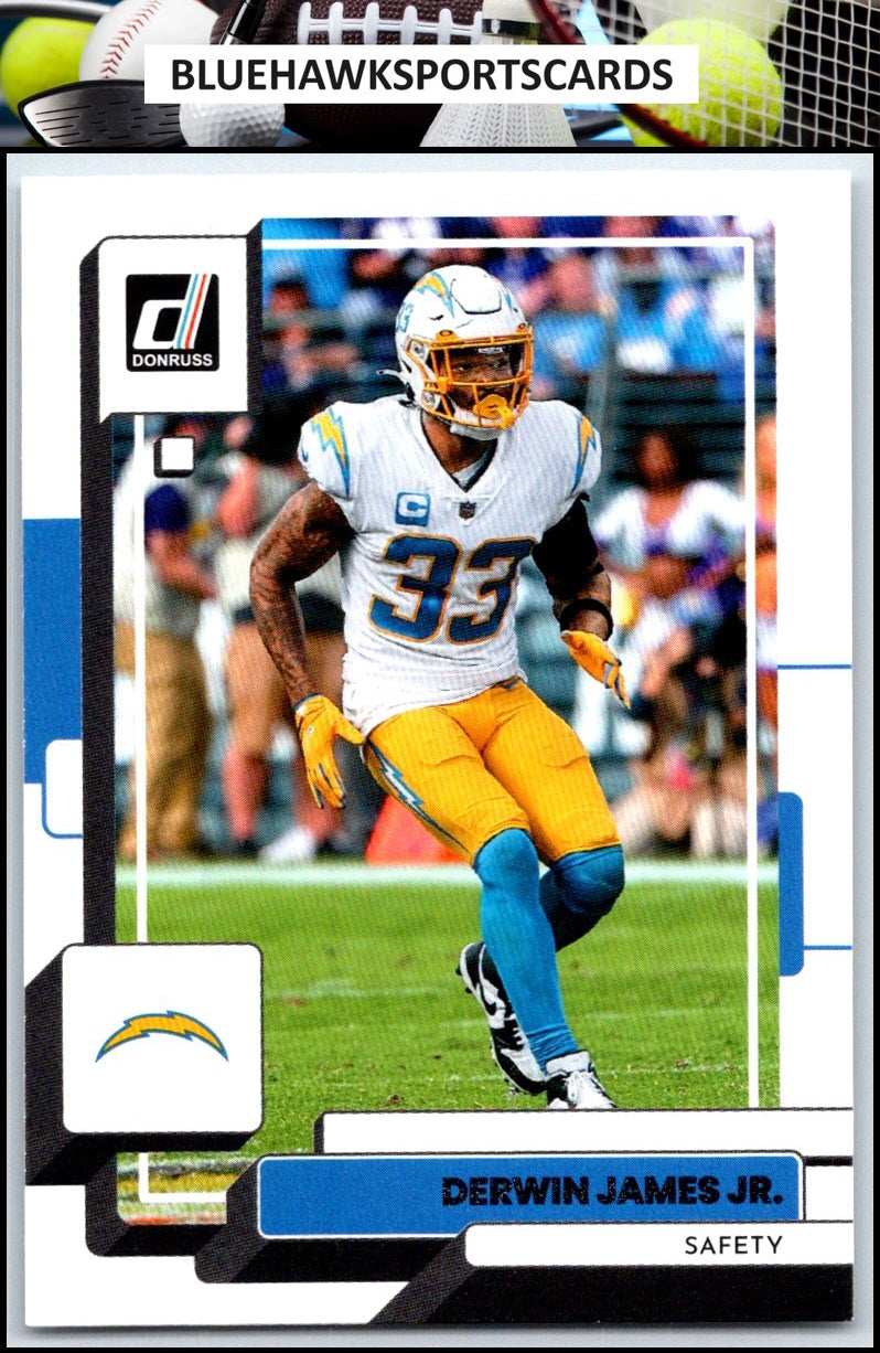 2022 Donruss #297 Derwin James Jr.