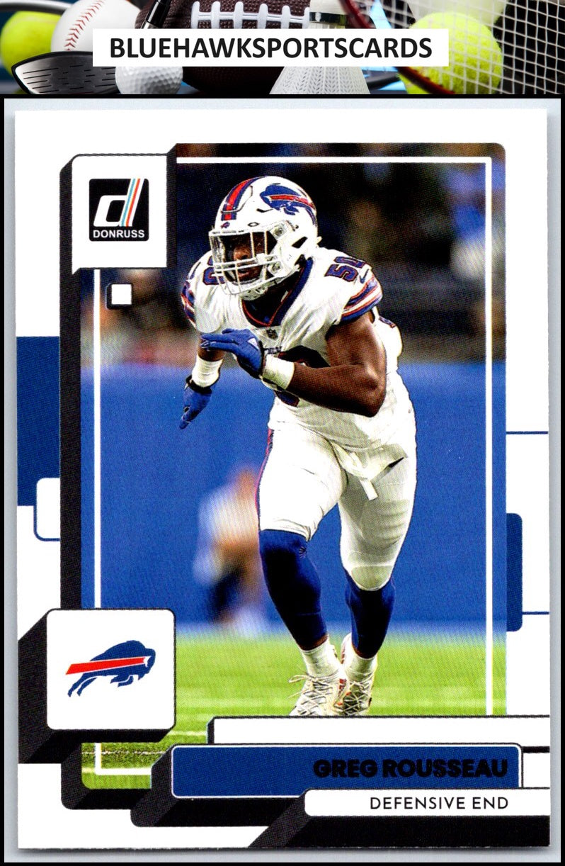 2022 Donruss #118 Greg Rousseau