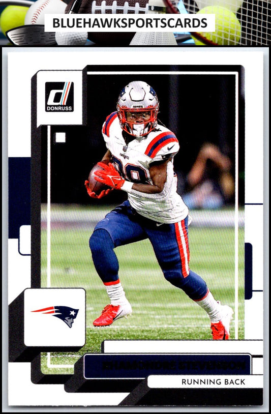 2022 Donruss #136 Rhamondre Stevenson