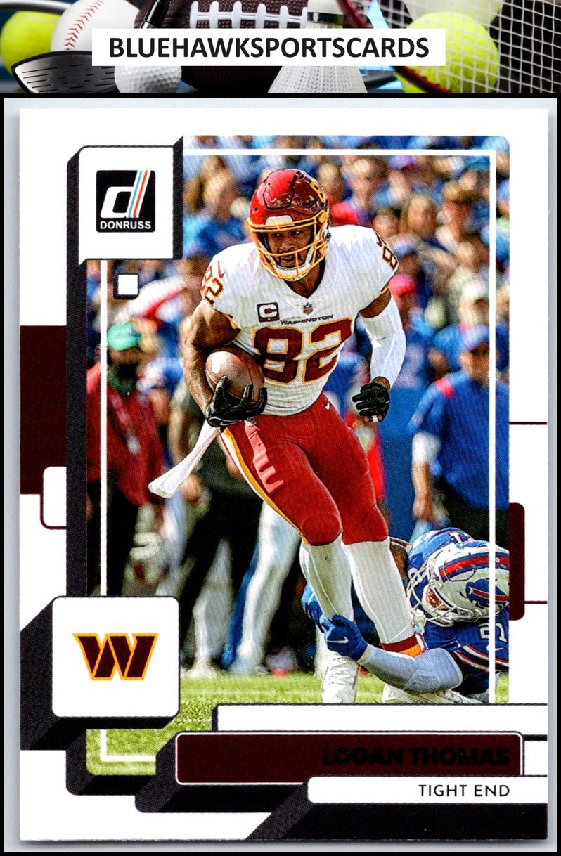 2022 Donruss #179 Logan Thomas