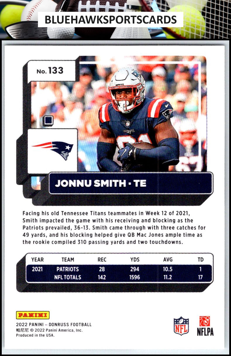 2022 Donruss #133 Jonnu Smith
