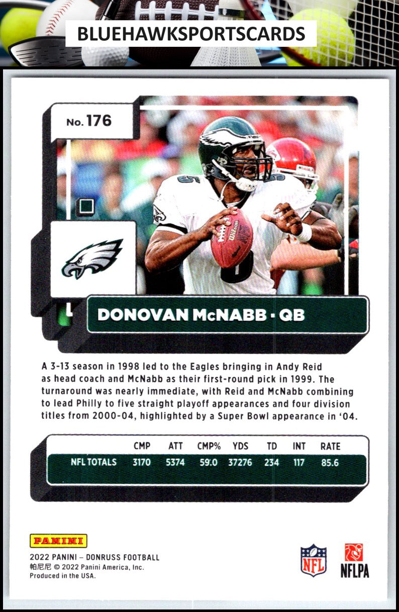 2022 Donruss #176 Donovan McNabb