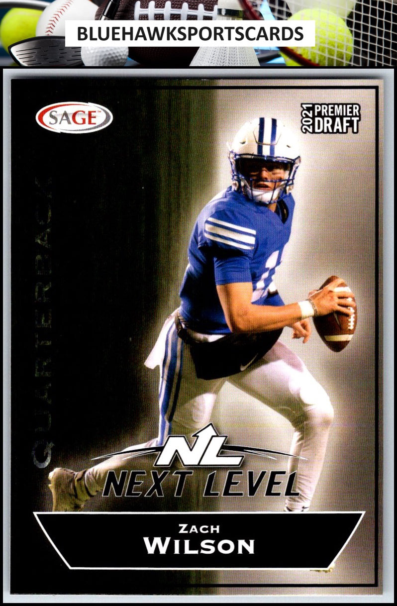 2021 SAGE Premier Draft #152 Zach Wilson