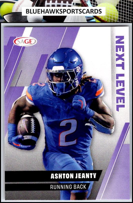 2025 SAGE HIT #111 Ashton Jeanty Purple